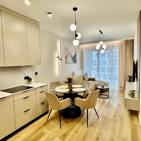 Apartament Silesia Prime Global 15 Piętro Wifi Garage Centrum Katowic Spodek