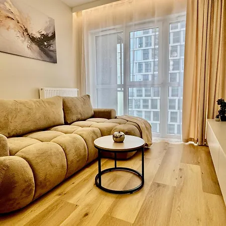 Silesia Prime Global 15 Piętro Wifi Garage Centrum Katowic Spodek Apartament Katowice