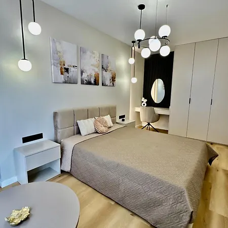 Apartament Silesia Prime Global 15 Piętro Wifi Garage Centrum Katowic Spodek *