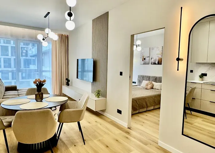 Apartament Silesia Prime Global 15 Piętro Wifi Garage Centrum Katowic Spodek Katowice