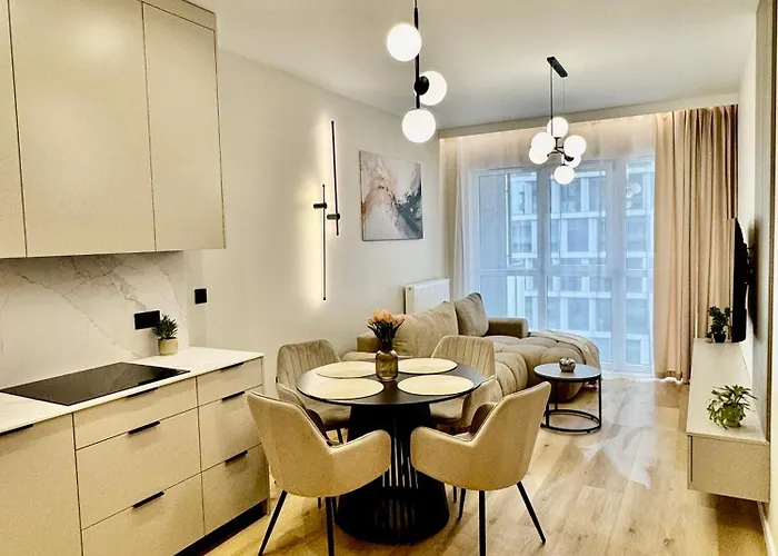 Apartament Silesia Prime Global 15 Piętro Wifi Garage Centrum Katowic Spodek