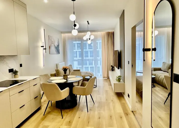 Silesia Prime Global 15 Piętro Wifi Garage Centrum Katowic Spodek Apartament